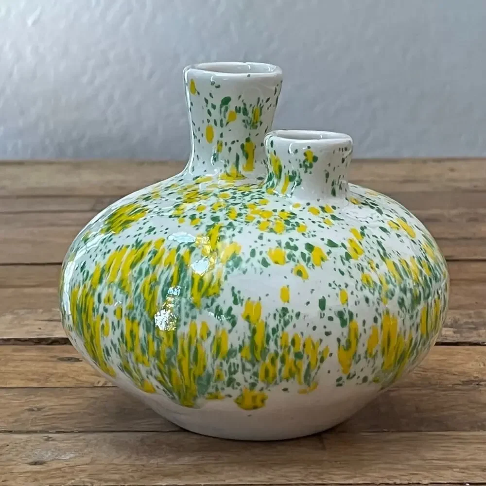 Studio Art Ceramic Bud Vase 5.5
